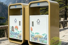 杭州西湖太陽能光伏分類垃圾桶定制方案綜述